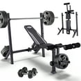 VIBESPARK Adjustable Folding Weight Bench, 900Lbs Capacity, 5-in-1 ...