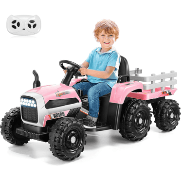 TOKTOO 12V Battery Powered Ride-on Dump Truck with Remote Control ...