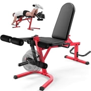 VIBESPARK Leg Extension and Curl Machine, 880LBS Adjustable Seated Leg Extension and Lying Curl Machine for Home Gym, Leg Workout Equipment for Lower Body Workouts