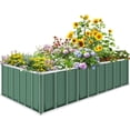 thumbnail image 1 of VIBESPARK Outdoor Metal Raised Garden Bed, Deep Root Box Planter for Vegetables, Flowers, Herbs, and Succulents, 1 of 8