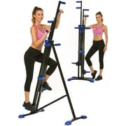 VIBESPARK Vertical Climber and Folding Indoor Exercise Fitness Stair Stepper Machine for Office, Home and Gym