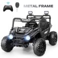 thumbnail image 1 of VIBESPARK XXL 24V Ride on Toys for Big Kids Ages 3-8, Key Start Metal Frame UTV with Power Display, 7AH Ride on Cars w/ 150W Motors, Bluetooth, Volume Knob, Safety Belt, Max 5mph, Red, 1 of 8