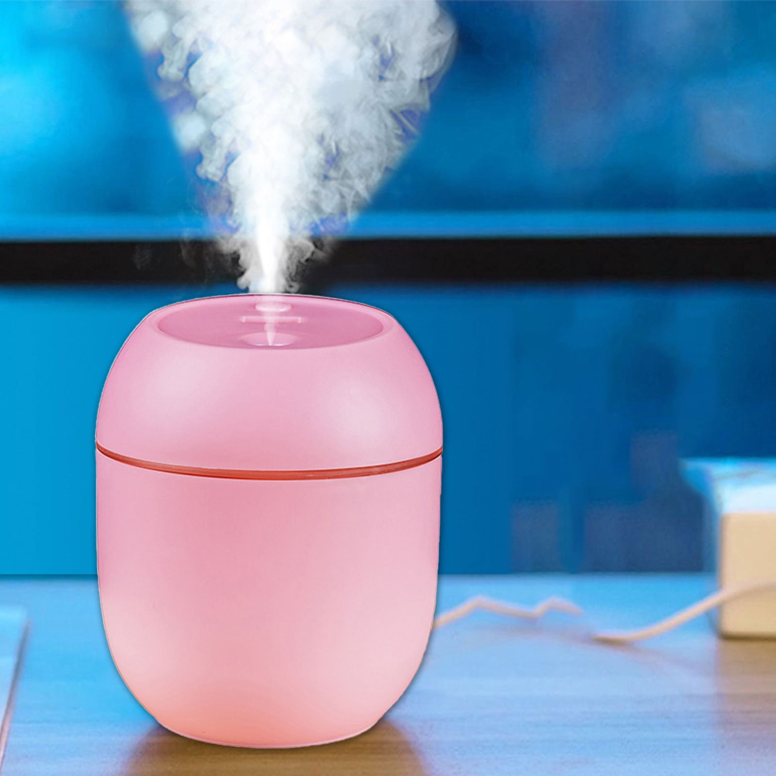 VIBHOME Humidifier USB Humidifier With Colorful Lights , Smart Cool ...