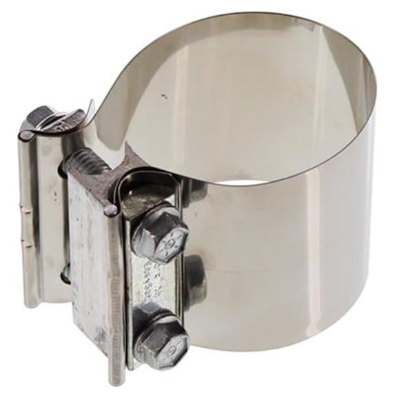 VIBRANT 1172 Stainless Steel Clamp 3 In. Od Tub - Silver