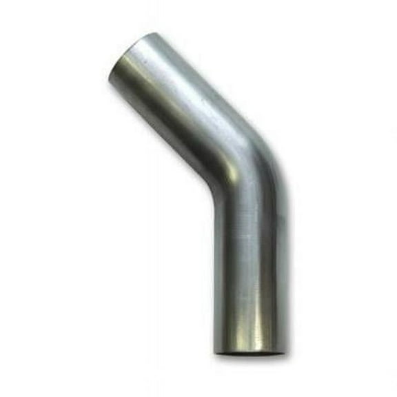 VIBRANT 13103 Stainless Steel Exhaust Pipe Bend 45 Degree - 3.5 In.