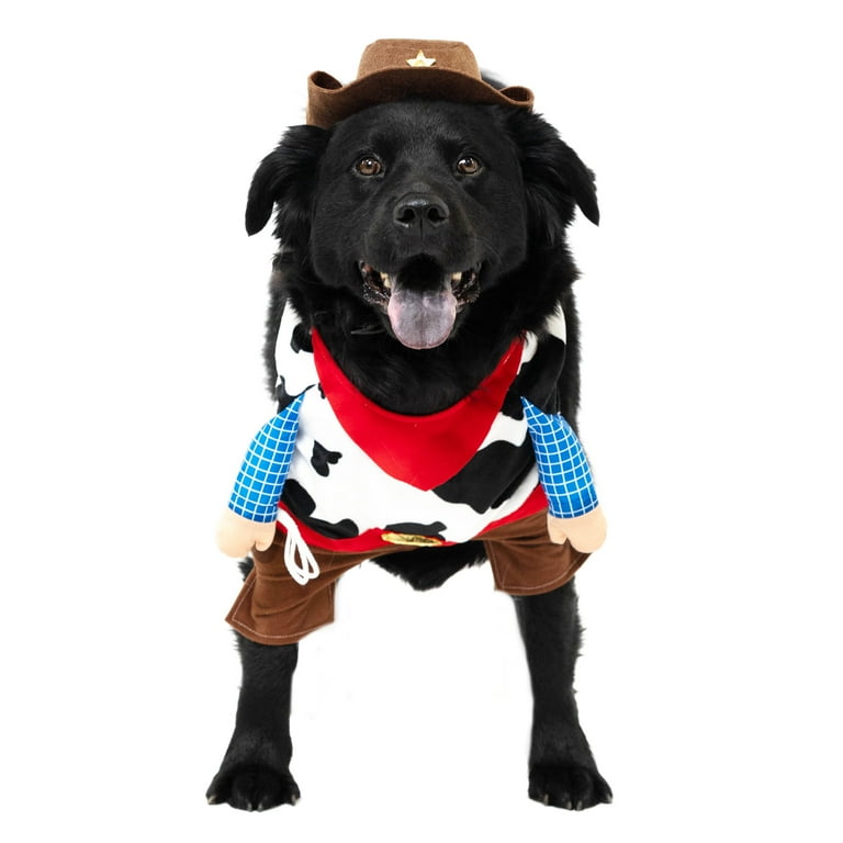 Vibrant Life Halloween Dog Costume and Cat Costume Cowboy Size Large Walmart