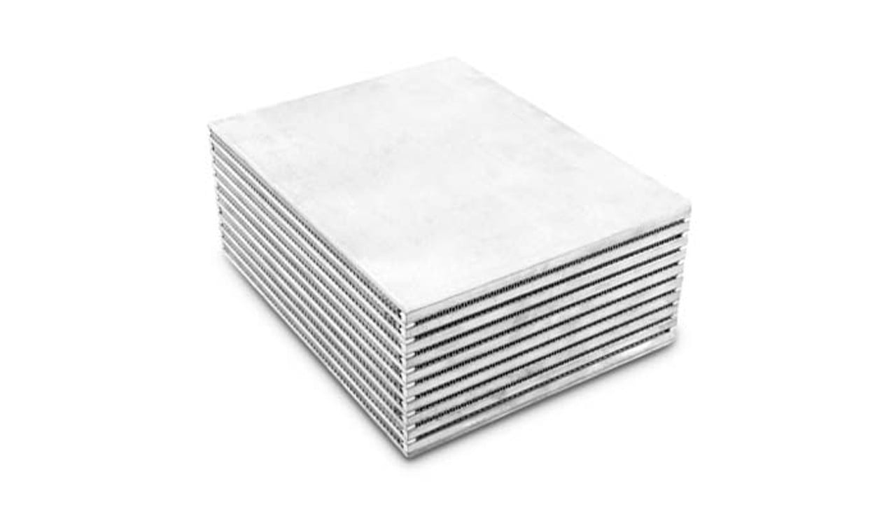 VIBRANT PERFORMANCE Water to Air Intercooler Cores 10inW x 4inH x 8 partNumber: 12972