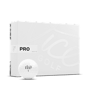 VICE PRO SOFT 3-Piece Golf Balls, White, 12 Count