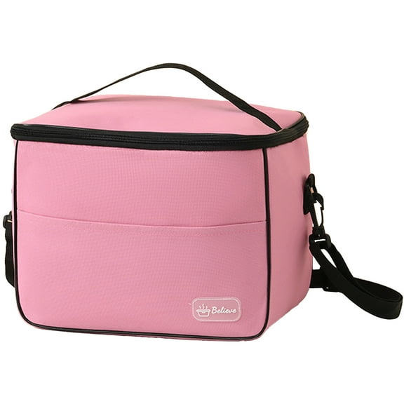 VICHVVY 13L Insulated Lunch Bag Reusable Lunch Box for Office Picnic Travel - Leakproof Cooler Tote Bag Organizer with Adjustable Shoulder Strap for Women/Men