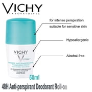 VICHY Roll-On Antiperspirant 50ml/1.7oz Non-Sticky & Quick-Drying
