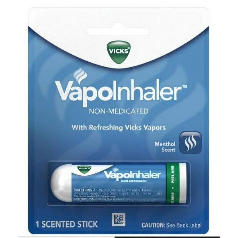 Vicks Inhaler Nasal Stick + Headache Roll On - 2 in 1 For Fast Relief