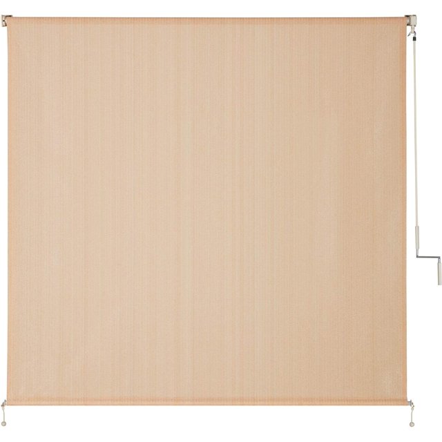 VICLLAX Outdoor Roller Shade, Patio Blinds Roll Up Shade (7' W X 8' L