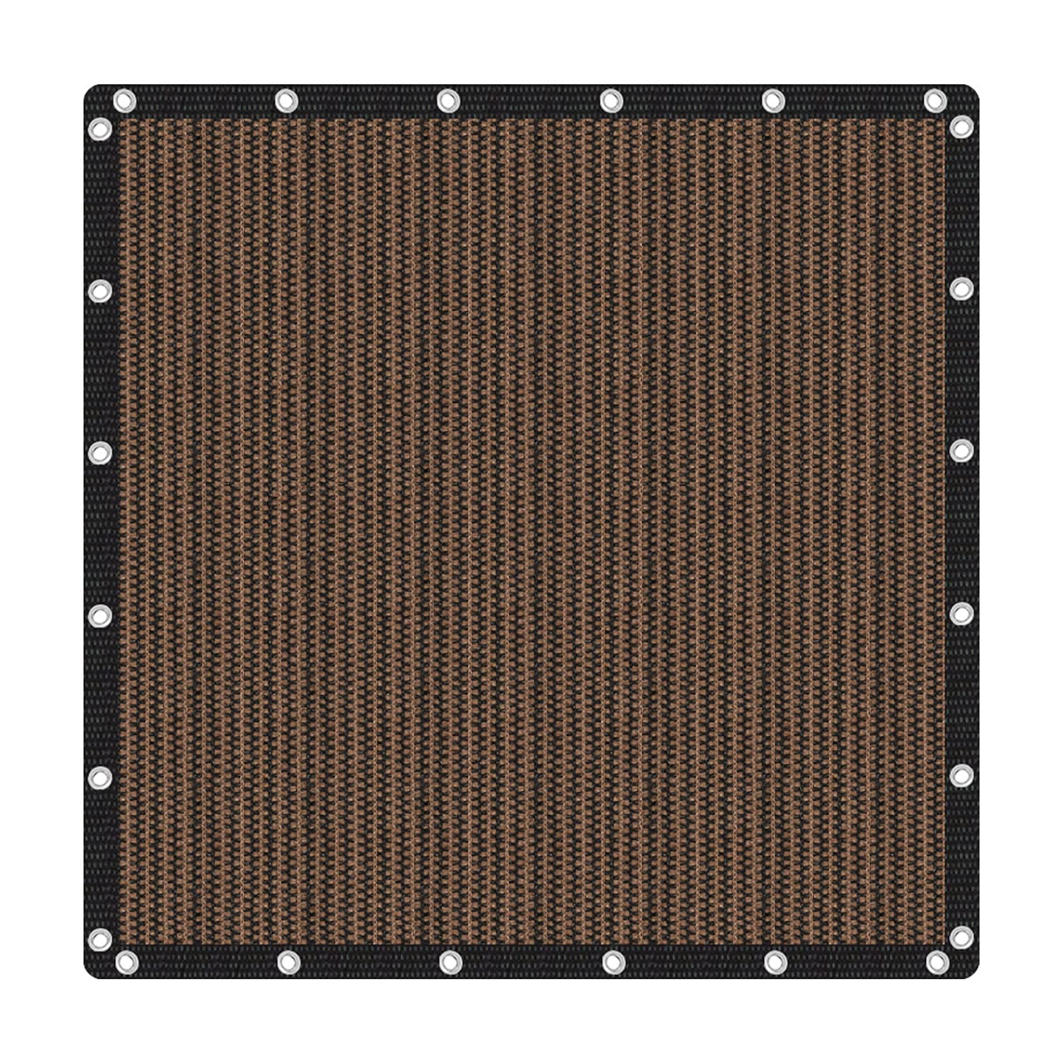 VICLLAX Shade Fabric EC36 Sun Shade Cloth Privacy Screen with Grommets