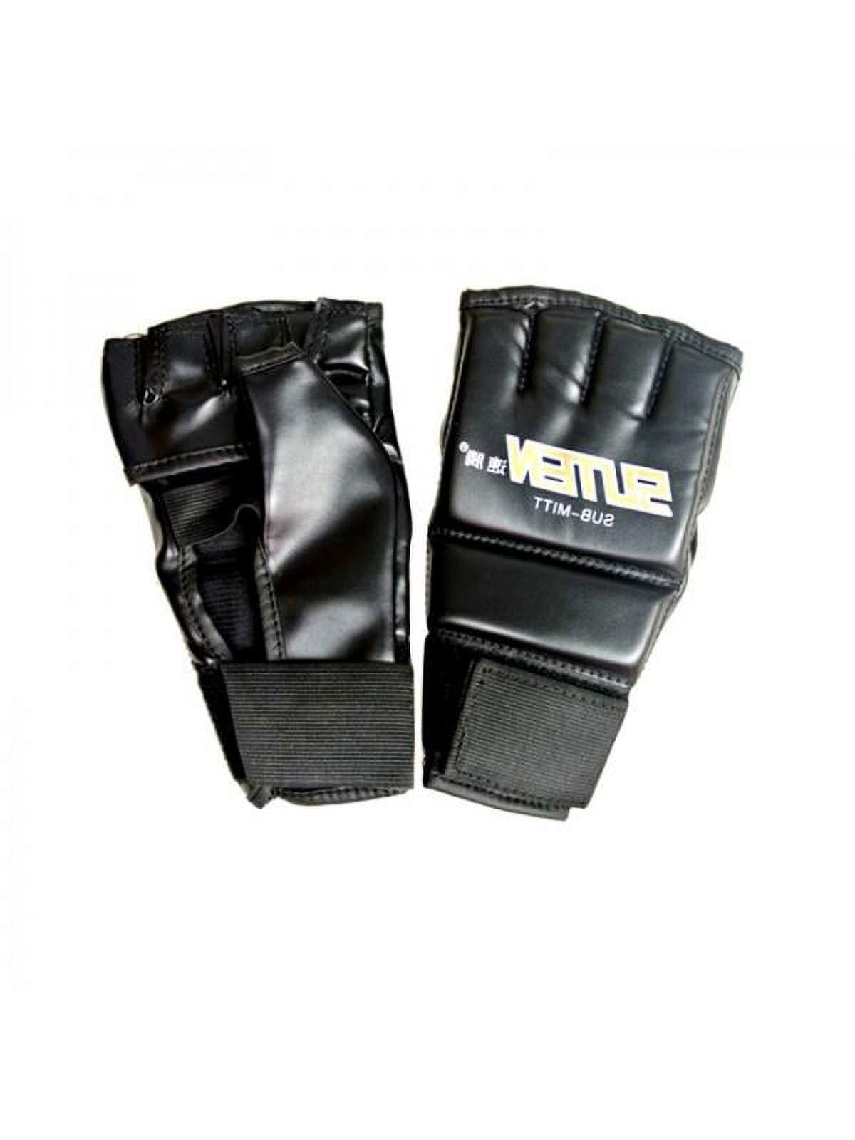 VICOODA Half Finger Fingerless Breathable MMA Boxing Gloves with Wrist