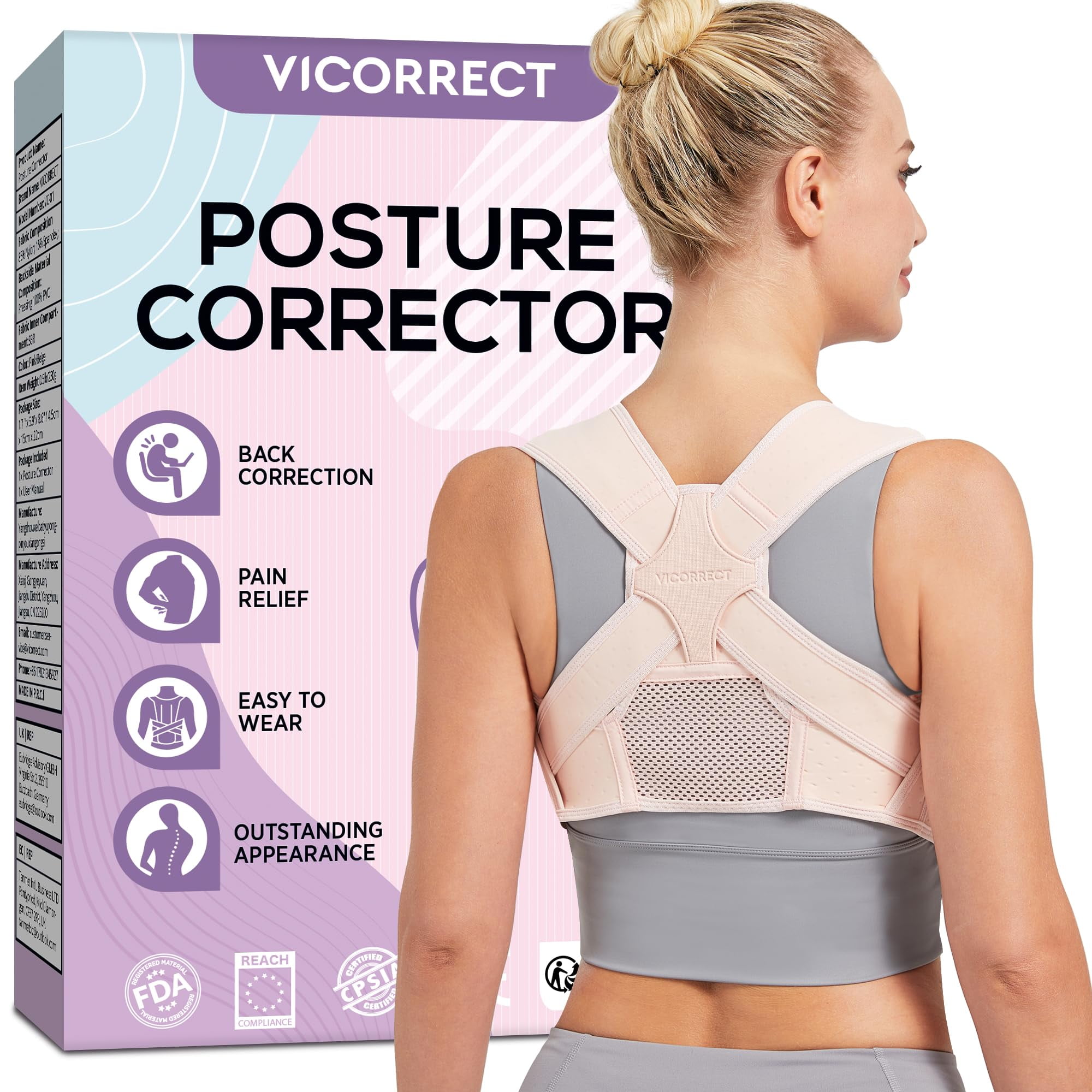 Neck pain posture corrector sale