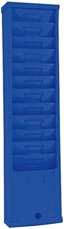 VICS Metal Time Card Rack, Anthem Model 155H, 12 Pocket-Blue - Walmart.com