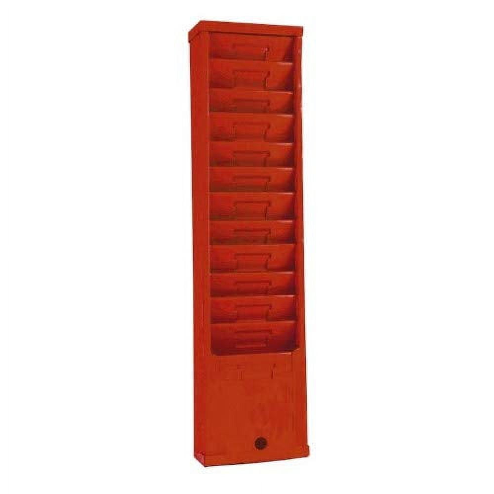 VICS Metal Time Card Rack, Anthem Model 155H, 12 Pocket-Blue - Walmart.com