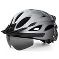thumbnail image 1 of VICTGOAL Bike Helmet with Goggles & Visor – LED Light, Lightweight Cycling Helmet for Men Women MTB Road Ebike Scooter, 1 of 1