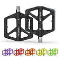 thumbnail image 1 of VICTGOAL Nylon Bicycle Pedals 9/16 DU Bearings Non-Slip Flat Platform Ultralight for MTB Road Bike Cycling Parts, 1 of 10