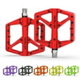 thumbnail image 1 of VICTGOAL Nylon Bicycle Pedals 9/16 DU Bearings Non-Slip Flat Platform Ultralight for MTB Road Bike Cycling Parts, 1 of 10