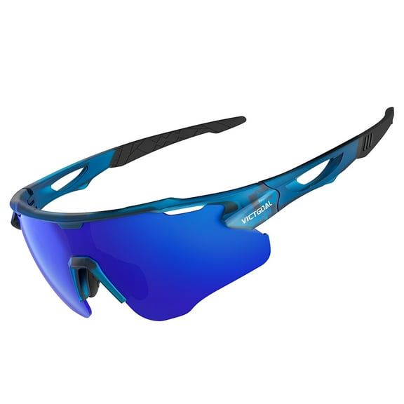 VICTGOAL Polarized Cycling Sunglasses UV400 Protection for Men & Women MTB Road Bike Daytime Running Fishing Driving