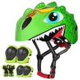 thumbnail image 1 of VICTGOAL Toddler Kids Bike Helmet Lightweight Children Dinosaur Bicycle Helmet for Boys and Girls Age 3-8 for Multi-Sport Scooter Cycling Skating, 1 of 8