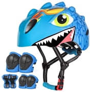 VICTGOAL Toddler Kids Bike Helmet Lightweight Children Dinosaur Bicycle Helmet for Boys and Girls Age 3-8 for Multi-Sport Scooter Cycling Skating