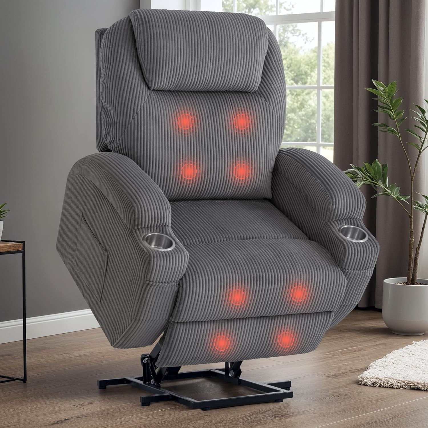 VICTONE Electric Power Lift Recliner Chair for Elderly Reclining Sofa