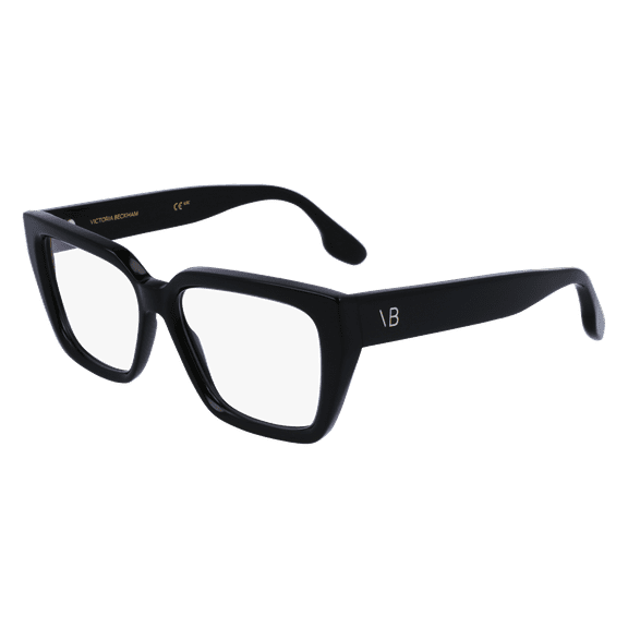 Victoria Beckham Angular Rectangle Eyeglasses VB2648 001 Black 54mm