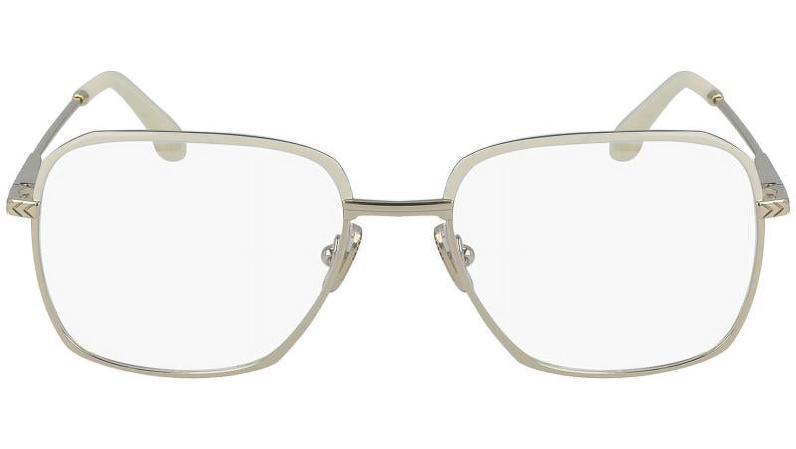 VICTORIA BECKHAM-VB2108 724 Square Eyeglasses Gold Ivory  display picture 1