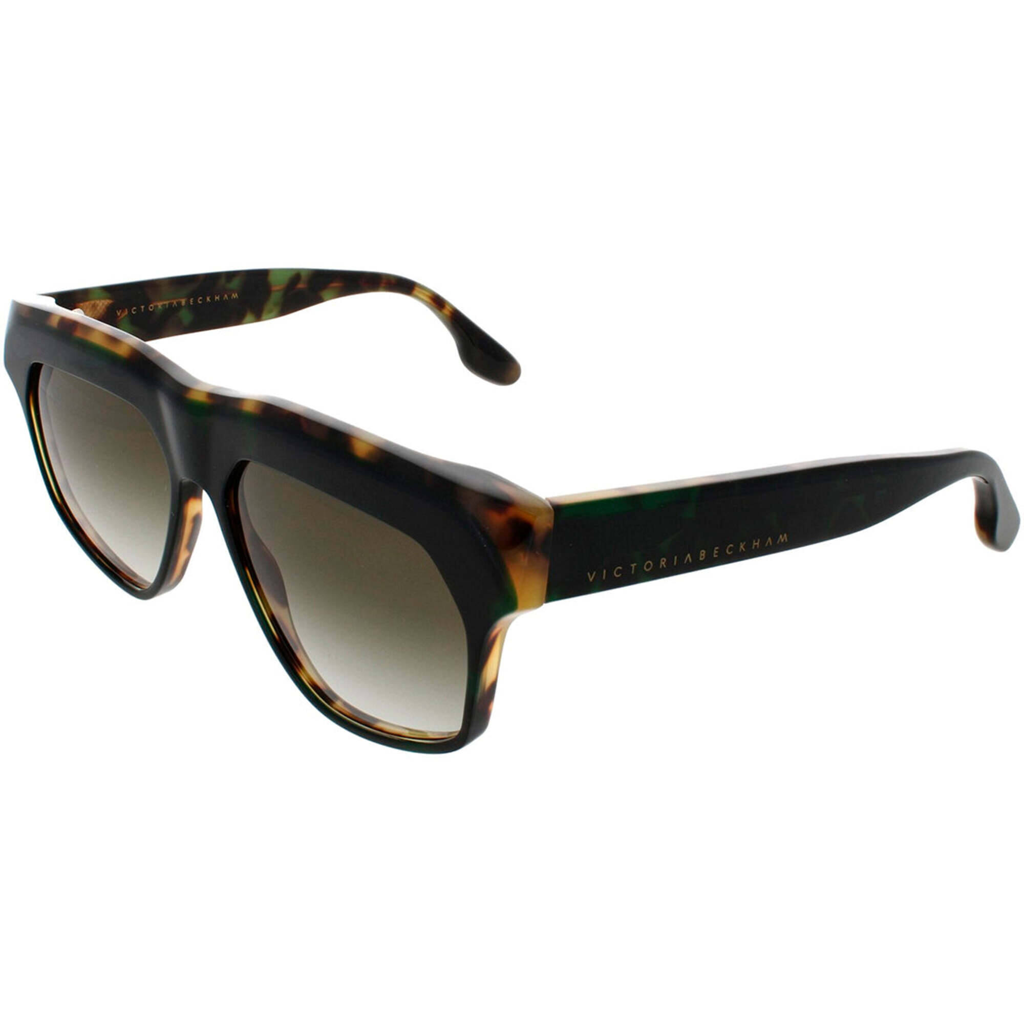 VICTORIA BECKHAM-VB603S 307 Rectangle Sunglasses Forest 