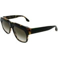thumbnail image 1 of VICTORIA BECKHAM-VB603S 307 Rectangle Sunglasses Forest Green/Tortoise Gray Green Gradient, 1 of 2