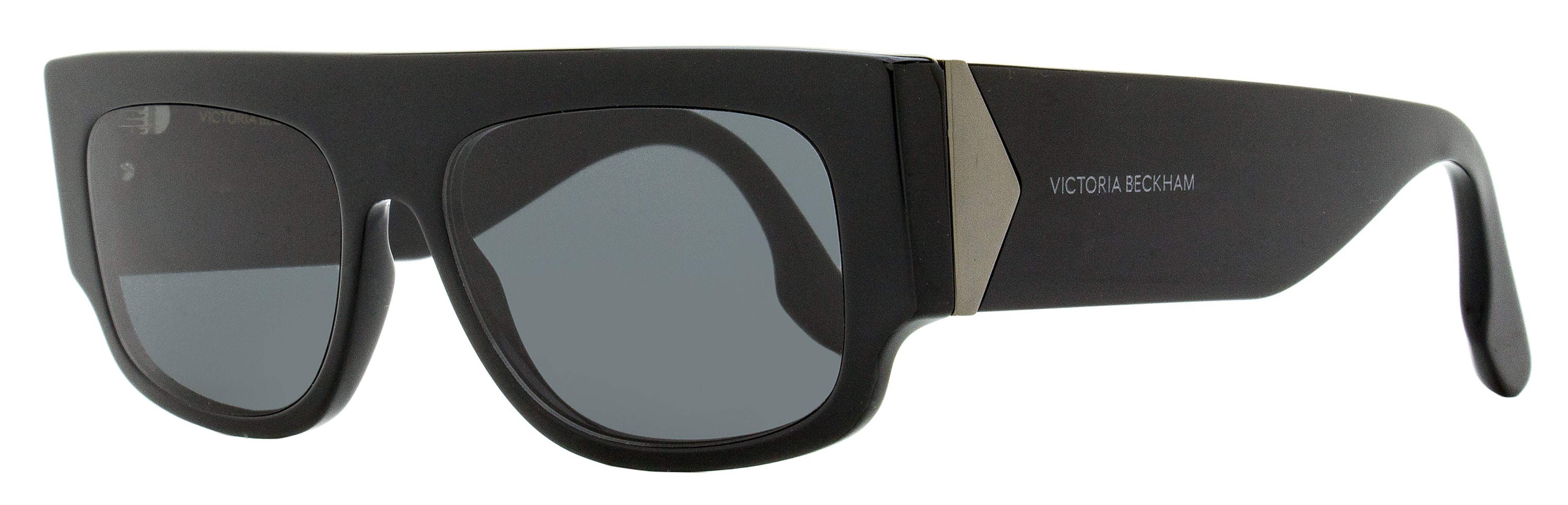 Victoria Beckham VB666S 001 Women's Black Browline Sunglasses