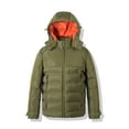 thumbnail image 1 of VICTORY OUTFITTERS Hooded Men's Jacket Winter Parka Jacket Warm Thicken Ski Coat-Olive-XL, 1 of 5