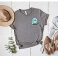 thumbnail image 1 of VICTORY SMILEY FACE Grpahic Short sleeve Tees, 1 of 7