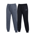 thumbnail image 1 of VICTPOPU Solid Color Casual Jogger Set, Two-piece Casual/Walking Outfit, Simple and Comfortable Sports Pants, Men's and Women's Clothing，Black/Darkgray-XL, 1 of 1