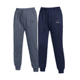 thumbnail image 1 of VICTPOPU Solid Color Casual Jogger Set, Two-piece Casual/Walking Outfit, Simple and Comfortable Sports Pants, Men's and Women's Clothing，Darkgray/Navy-XXXL, 1 of 1
