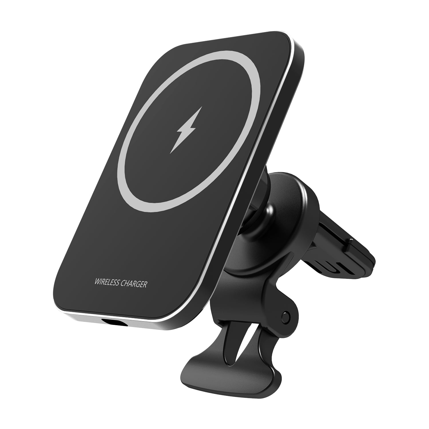 15W MagSafe Car Charger Mount iPhone Holder Black - Purified NZ