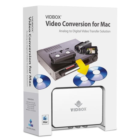 VIDBOX - Video Conversion for Mac - Black/White