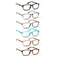 thumbnail image 1 of VIDEBLA 6 Pack Blue Light Blocking Reading Glasses Men Women Spring Hinge Quality Reader, 1 of 8