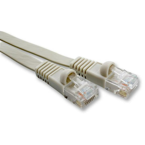 VIDEK - Flat Cat6 UTP Ethernet Patch Lead 5m