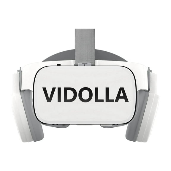 VIDOLLA VR Headsets Virtual Reality Headset Glasses, 3D VR Head Set Goggles for Movies & Games Play, Cell Phone Gafas Realidad Virtual Compatible with iPhone 15 14 13 12 11 Pro & Android