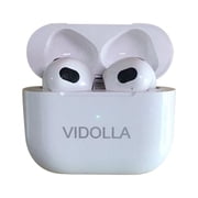 VIDOLLA Wireless Noise Cancelling Earphones White