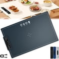 thumbnail image 1 of VIDONIO Portable Electric Warming Mat for Food, 6-Level Temp & 5 Timer Settings, Navy Blue, 1 of 12