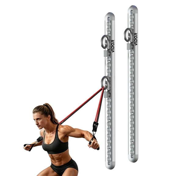 VIDOR Resistance Band Wall Anchors, Wall Mounted Anchors, Home Gym Wall Anchors for Strength Training,Fitness