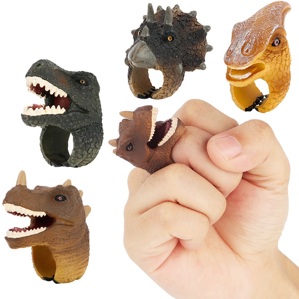QIMING Stegosaurus Dinosaur Promise Ring For Couples Stainless Steel Animal  Jewelry Finger Rings Set - AliExpress
