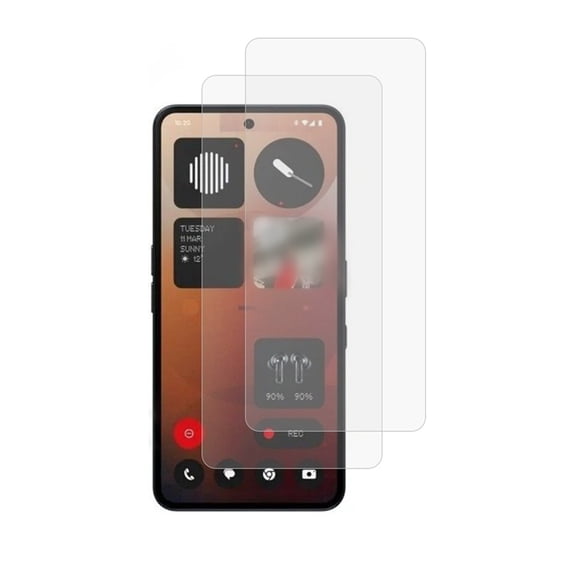 VIESUP 2-pack Screen Protector High Clear HD Anti-Scratch Tempered Glass Protective Protector for Nothing Phone 3a Pro 2025