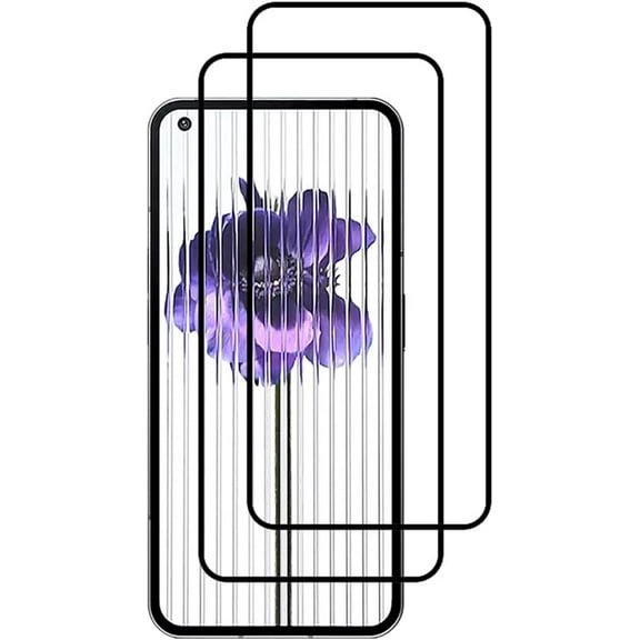 VIESUP 2PACK Screen Protector Compatible with Nothing Phone (1) (6.55") 2022 Full Coverage Anti-sctratch Easy Installation Screen Tempered Glass Protective Film