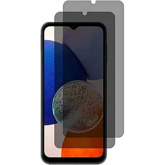 VIESUP 2PACK Screen Protector Compatible with Samsung Galaxy A14 5G 6.6" Anti-spy , Easy Installation Anti-Scratch Privacy Tempered Glass Screen Protector