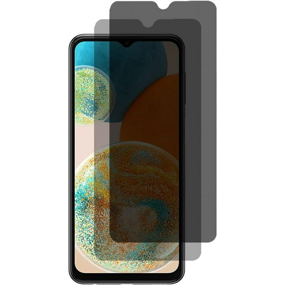 VIESUP 2PACK Screen Protector Compatible with Samsung Galaxy A23 5G 6.6" Anti-spy , Easy Installation Anti-Scratch Privacy Tempered Glass Screen Protector